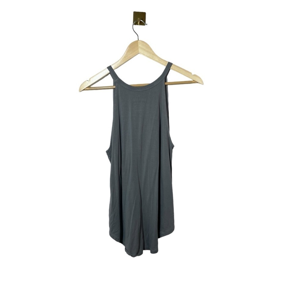 American Eagle Outfitters Grey Graphic Racerback Tank - Picture 7 of 8